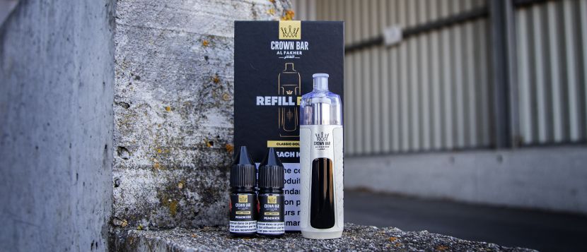 Composition du kit Refill Pro – Crown Bar by Al Fakher