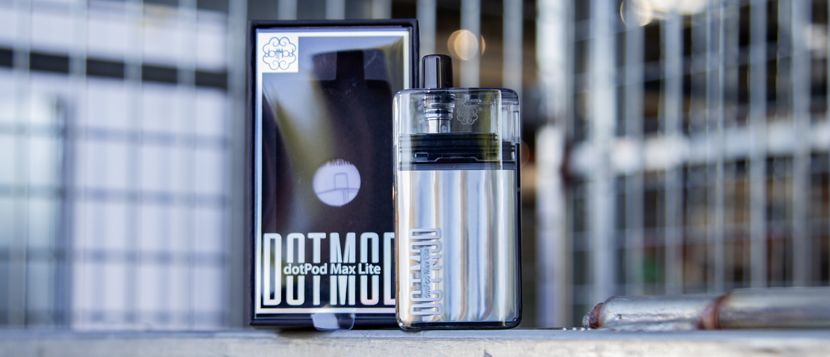 Composition du kit pod Dotpod Max Lite par Dotmod