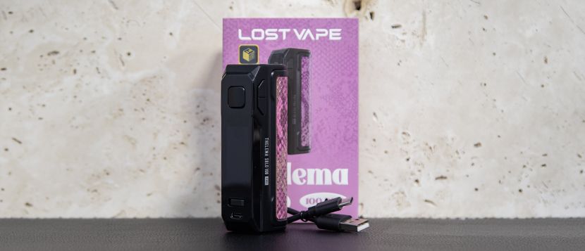 Box Thelema Solo 100 Pro Lost Vape : contenu de la boîte