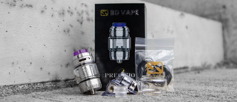 Clearomiseur BD Vape Precisio 2 Sub-Ohm Édition Limitée : contenu de la boîte