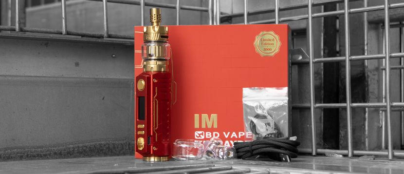 Kit Rayden 100W V3.0 BD Vape : contenu de la boîte