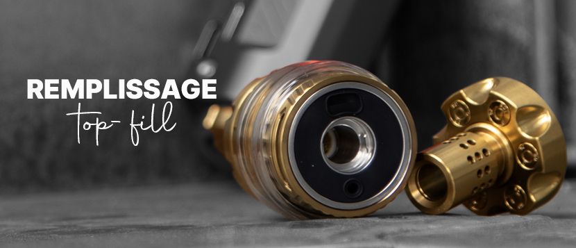 Comment remplir le réservoir de la cigarette électronique BD Vape Rayden 100W V3.0 ?