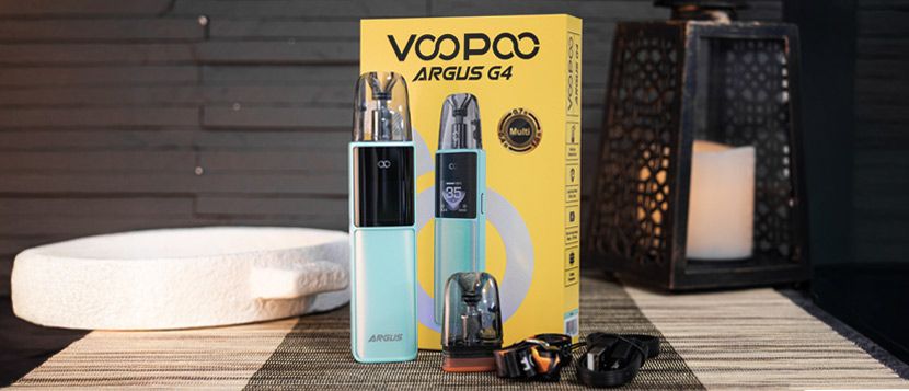 Composition du kit pod Argus G4 par Voopoo
